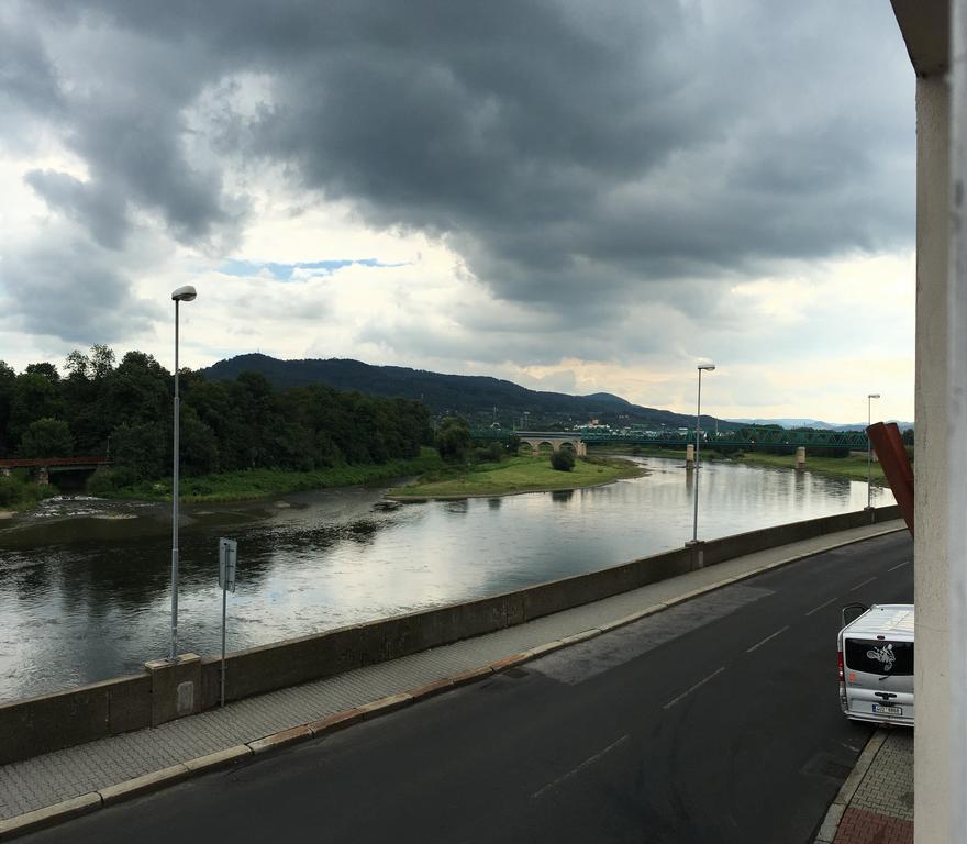 City Apartment Decin Kültér fotó